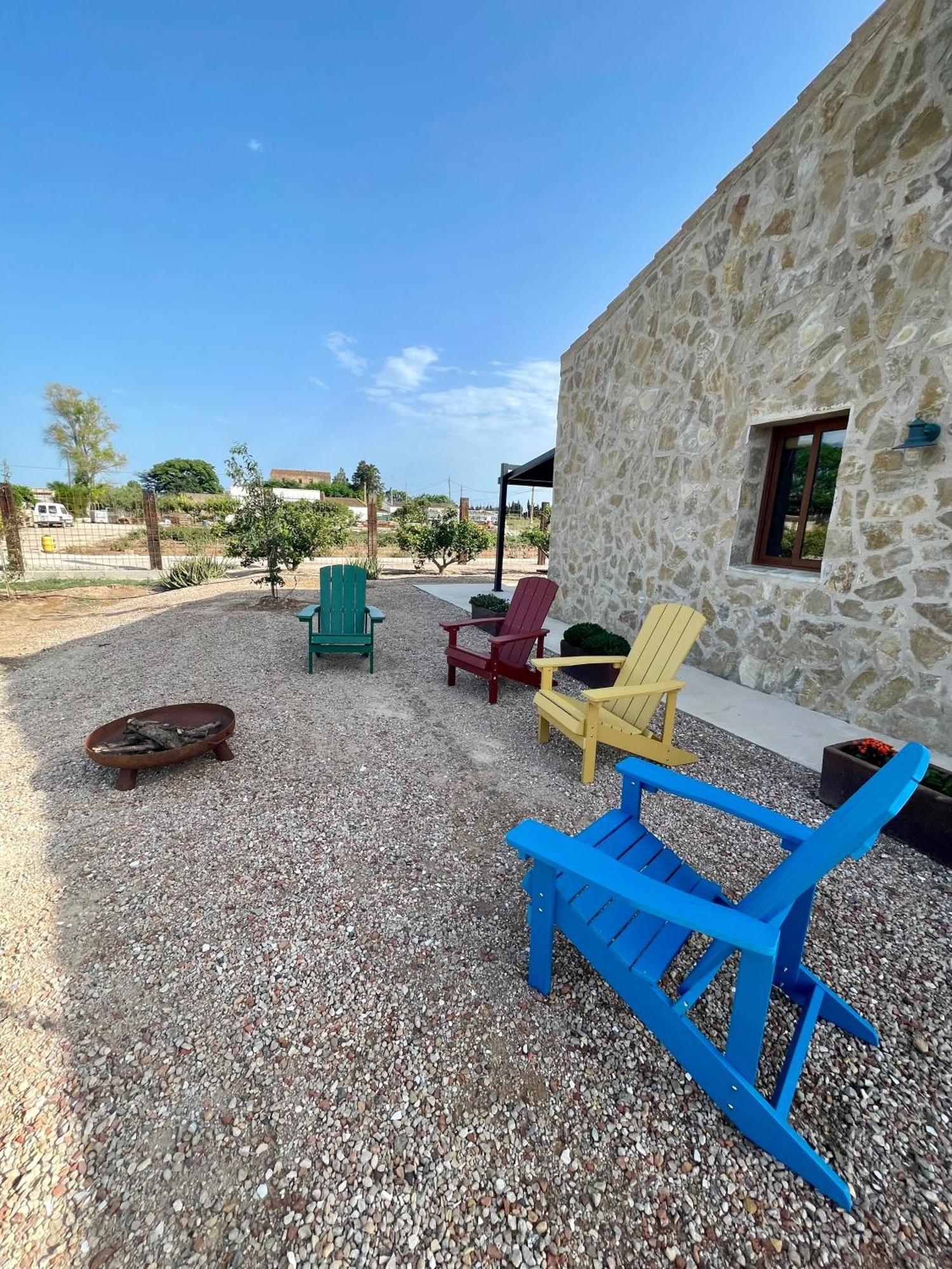 Mas De Melonet Delta Del Ebro Villa L'Aldea Exterior photo